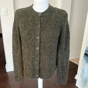 J, Crew Vintage Wool Blend Cardigan Women’s Sweater S